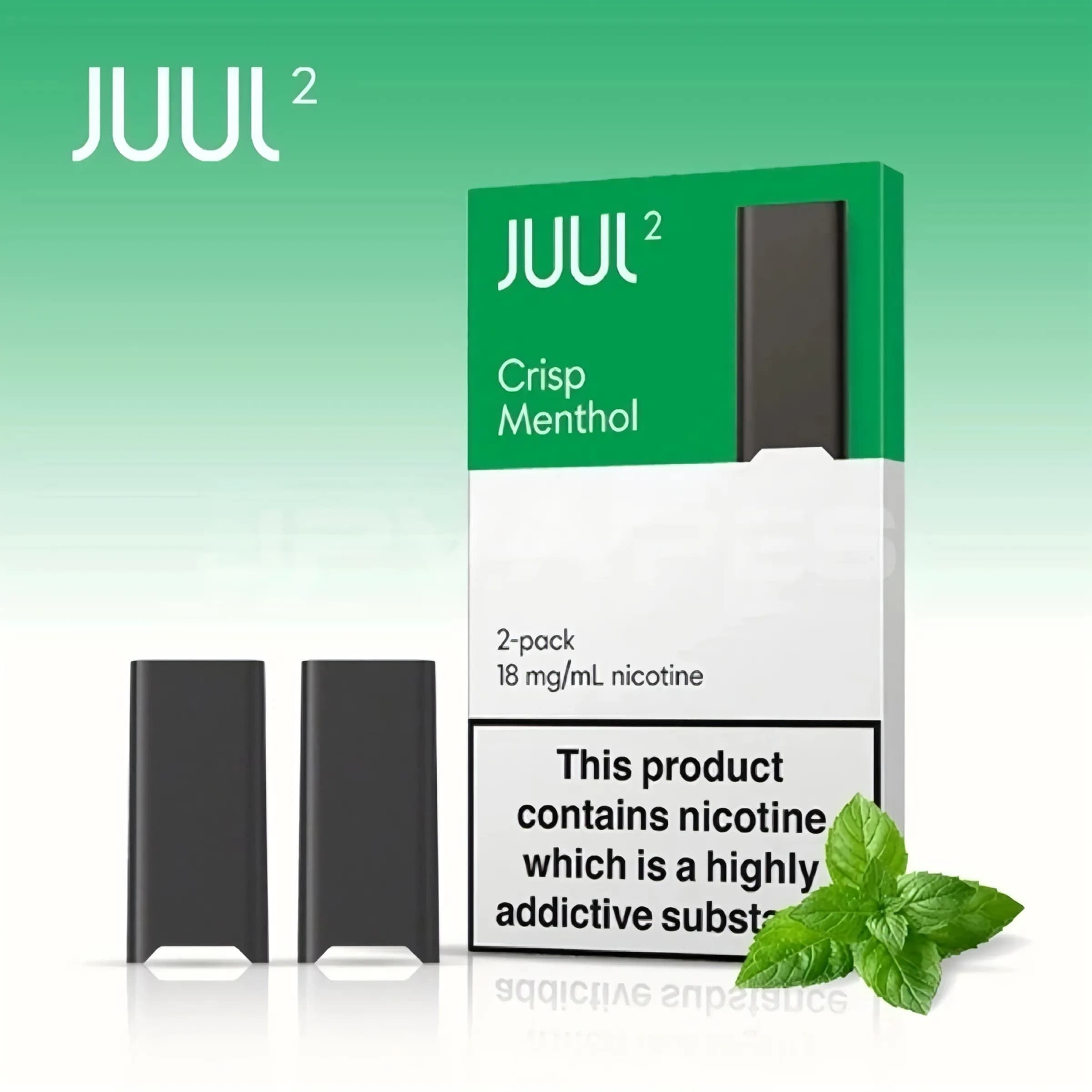 JUUL2 Pods クリスプメンソール（2個入り）