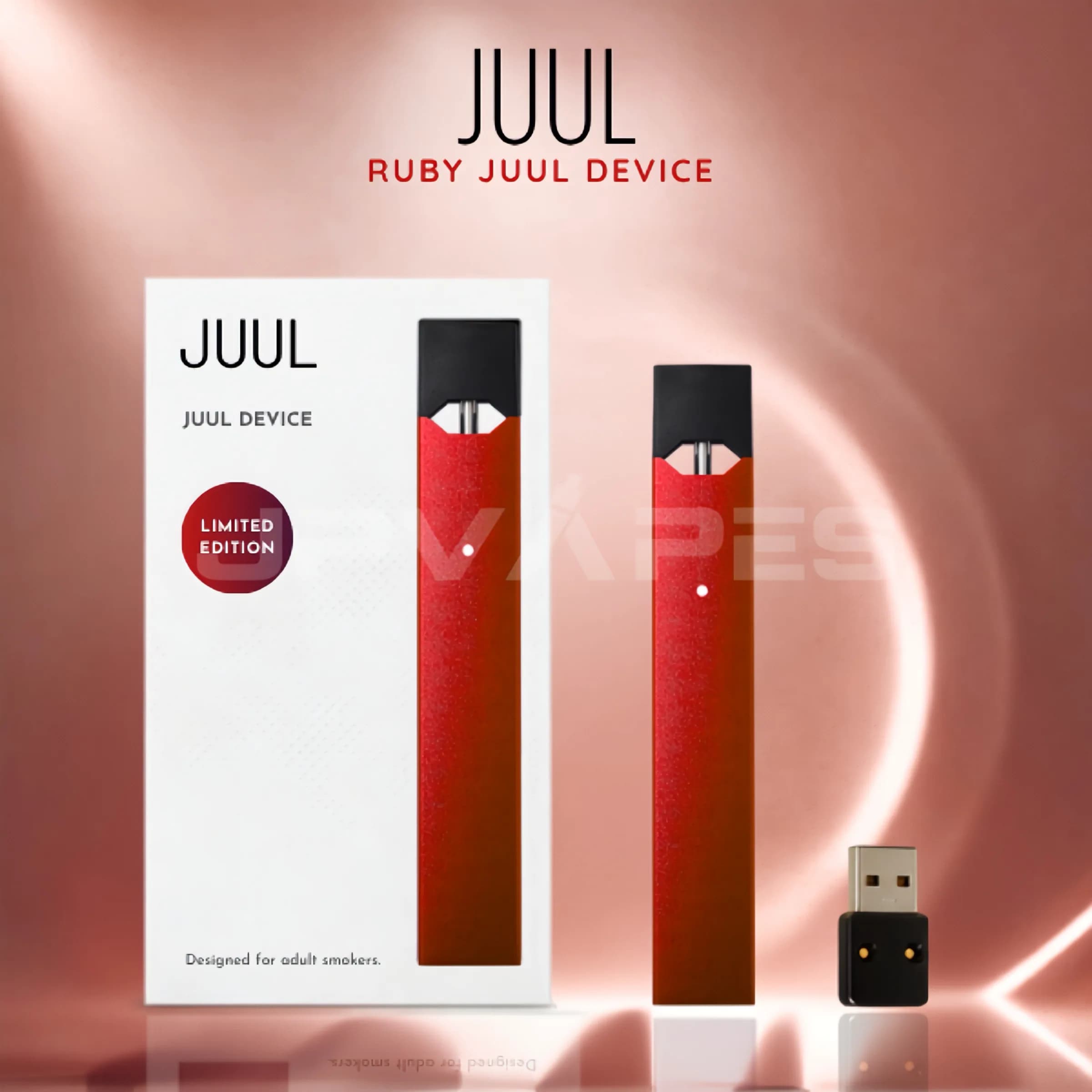 ルビー JUUL デバイス リミテッドエディション