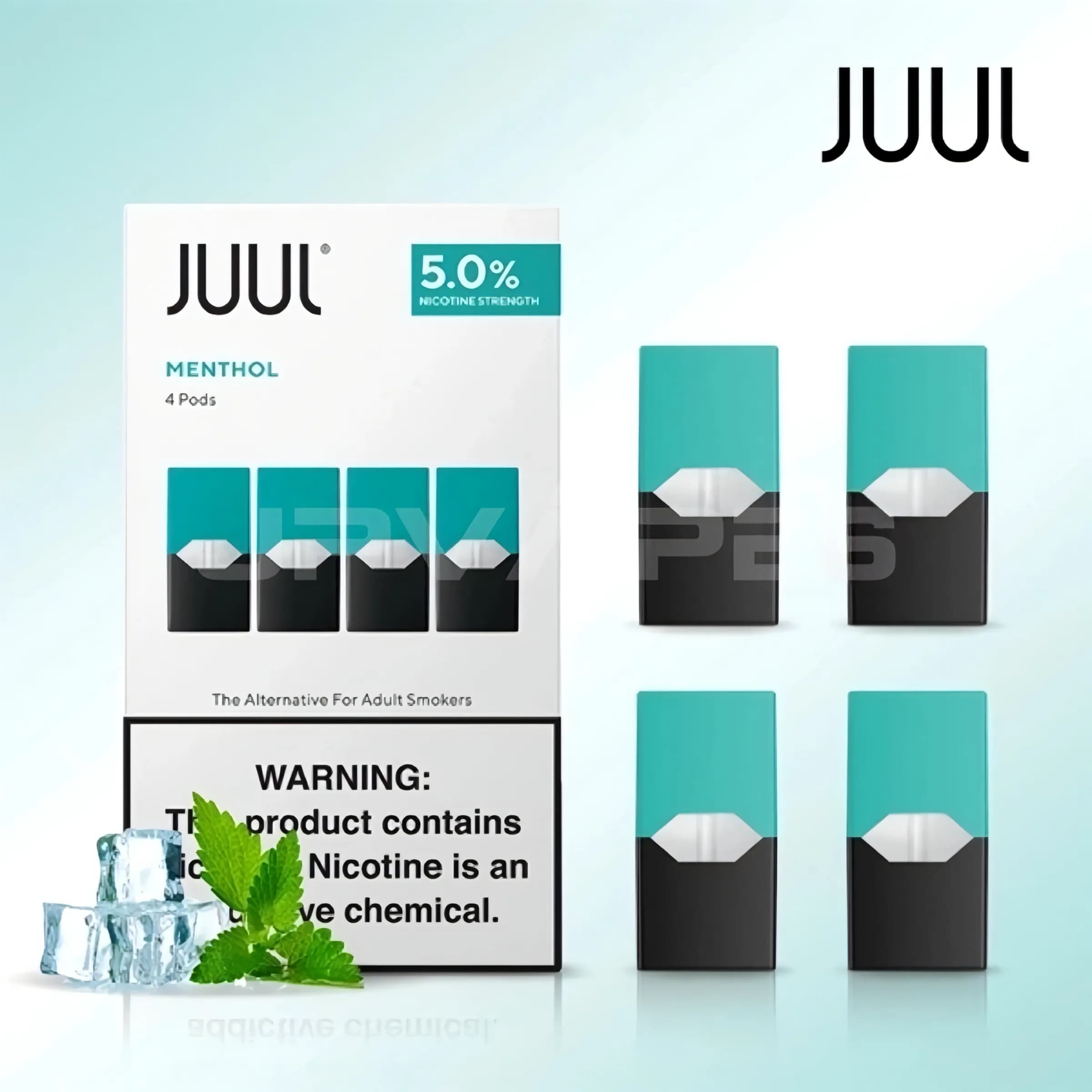 JUUL Pods メンソール 5（4個入り