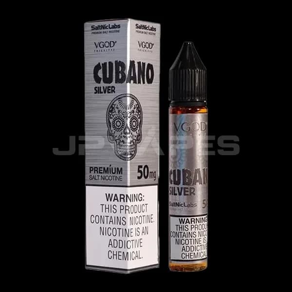 VGOD キュバーノシルバー ソルトニック 30mL リキッド – 50mg | 25mg