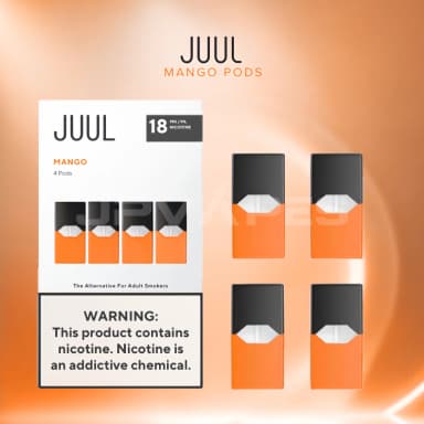 JUUL Pods マンゴー 1.8(4個入り)