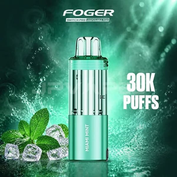 Foger Switchプロポッド – マイアミミント 30K パフ